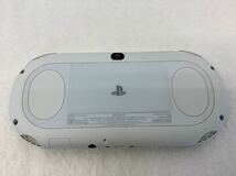 NM3A12-60 PS Vita SONY PCH-2000 ZA12 Wi-Fiモデル WHITE ホワイト PlayStationVita 内臓メモリーカード 1GB 通電確認済ヴィータ ビータ_画像3