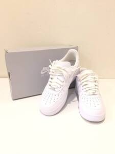 【中古・美品】NIKE ナイキ AIR FORCE 1 '07 エア フォース 1 '07 WHITE/WHITE 27.0cm 箱付き スニーカー