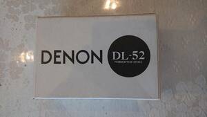 DENON　DL-52　MCカートリッジ　未使用品　取説　元箱　動作未確認