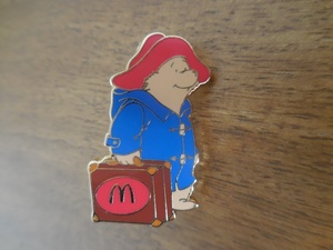  France * old pin z[McDonald'spa DIN ton red color × blue color ] rare Canada pin badge pin bachiPINS McDonald's 