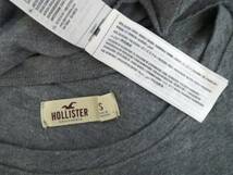 二点落札で送料無料！ HOLLISTERホリスター　グレー タンクトップ S ノースリーブ レディース トップス_画像3