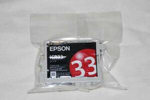 ★　EPSON　エプソン　★　純正　ICR33　レッド　【 6個セット 】　♯3