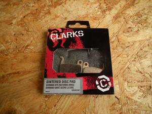 CLARKS SINTERED DISC PAD シンタードディスクブレーキパッド SHIMANO(シマノ) XTR BR-M965 BR-M966 SAINT(セイント) BR-M800 DEORE LX