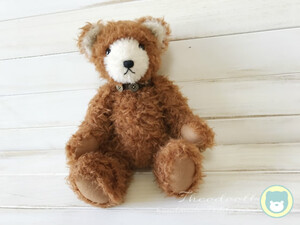 Art hand Auction ☆Handgefertigt * Teddybär * Karamell * Kostenloser Versand ☆, Teddybär, Teddybären im Allgemeinen, Körperlänge 10cm - 30cm