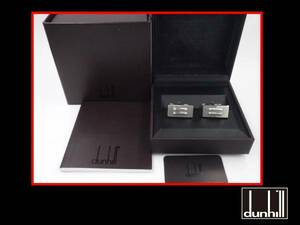 [Подлинный] Запонки Dunhill Серебро 925 пробы Твердое серебро SV 925 Не используется