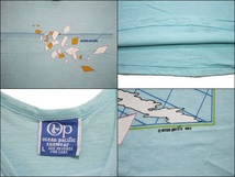 【L】 80's OP Ocean Pacific オーシャンパシフィック タンクトップ USA製 両面プリント ビンテージ ヴィンテージ 古着 オールド IA36_画像3