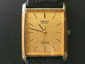 * collection |SEIKO Dolce black belt (USED)*