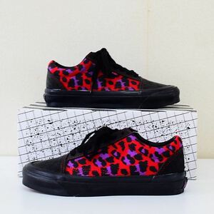 vans old skool バンズ オールドスクール レオパード 24cm