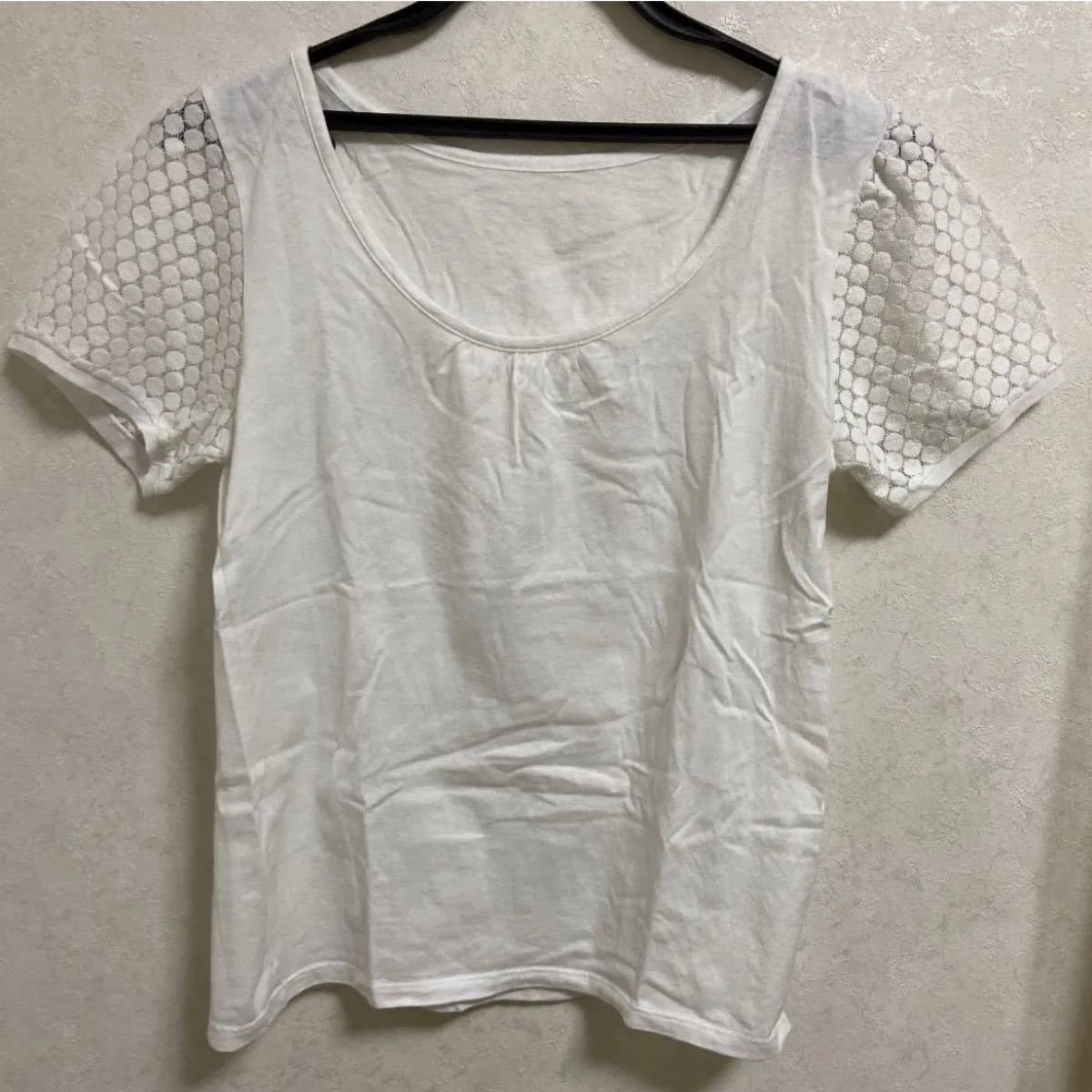 美品 Rene ルネ パールスライダー ダブルジップ ジップアップ ニット