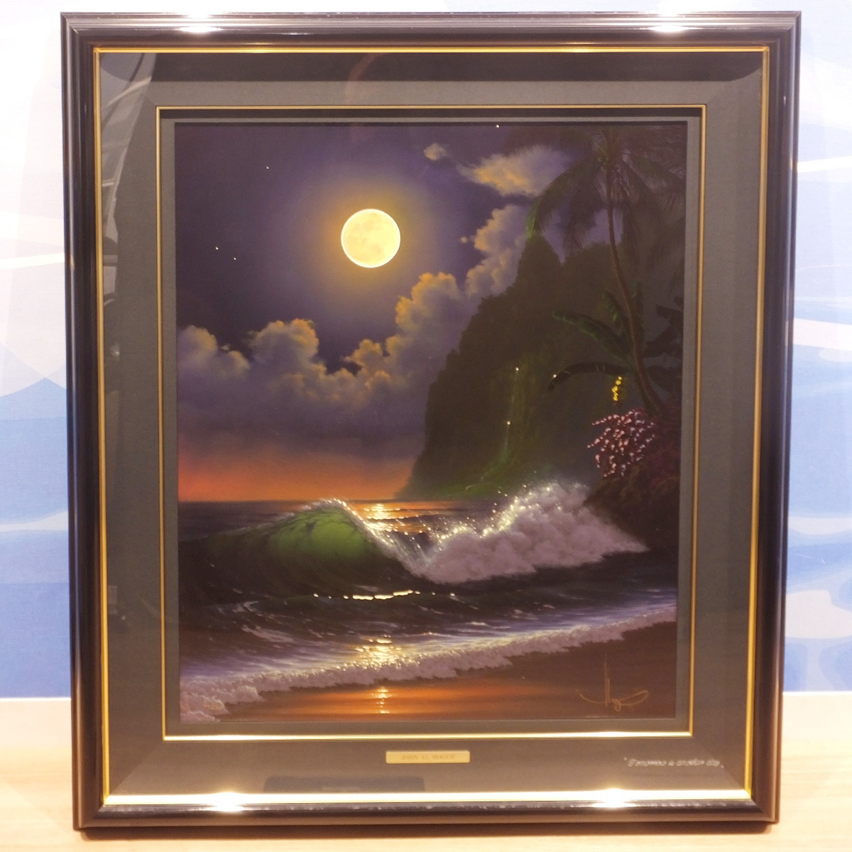 john al hogue ジョン・アル・ホーグ 絵画 サンライズ 額入り www