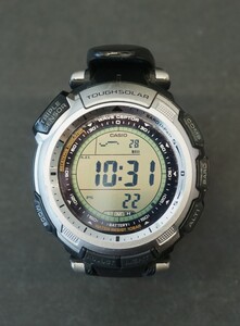 1円~おたからや◆F064-029 CASIO カシオ TOUGH SOLAR タフソーラー PROTREK プロトレック PRW-1300J【稼働】