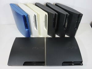 SONY ソニー PS3 PlayStation3 薄型 本体 CECH-2000A 2500A 3000A 3000Bなど 8台 セット ジャンクプレステ3 まとめ売り