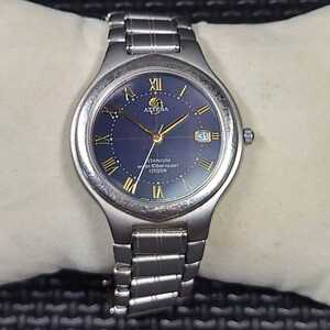 CITIZEN ATTESA Eco-Drive TITANIUM A114-H08282 TA シチズン アテッサ エコドライブ チタニウム メンズ 腕時計 デイト 3針