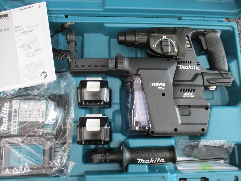 35%OFF】 マキタ makita ハンマドリル HR244D 18V 集塵システムDX01