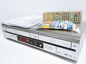 簡単ダビング★メンテナンス済★シャープDV-RW60　VHS一体型DVDレコーダー VHS⇔DVDダビング！リモコン説明書あり！