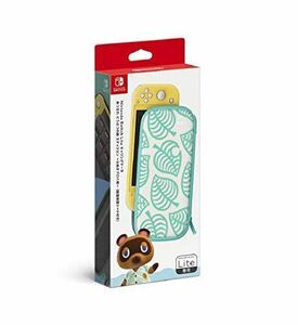 【任天堂純正品】Nintendo Switch Liteキャリングケース あつまれ どうぶつの森エディション ~たぬきアロハ柄~(画面保護シ