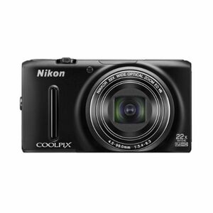Nikon デジタルカメラ COOLPIX S9500 光学22倍ズーム Wi-Fi対応 マットブラック S9500BK