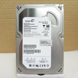 HD4401 ★ SEAGATE ★ 3,5 -дюймовый HDD ★ 250GB ★ ST3250410AS ★ Обратное решение!