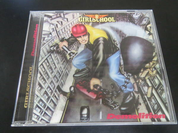 Girlschool - Demolition 輸入盤CD（ヨーロッパ CMRCD949, 2004）