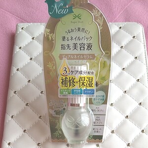 シュガードール デュアルネイルセラム 7ml 爪補修×保湿 さらさらネイルオイル フローラルガーデンの香り