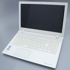 ■ TOSHIBA 東芝 ノートパソコン dynabook PT75TWP-BWA 15.6型 CORE i7 パソコン PC コンピューター ホワイト 通電確認済み ジャンク