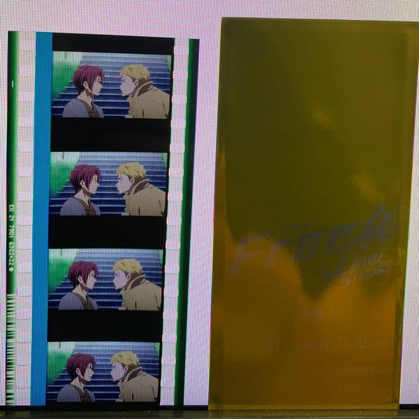 劇場版 Free! 特典 コマフィルム 1枚