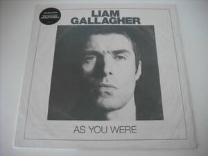 【LP】【EU盤】【限定 WHITE VINYL】【OASIS】LIAM GALLAGHER / AS YOU WERE