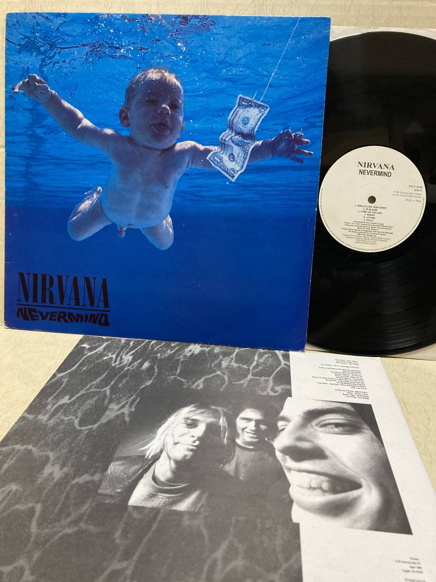 NIRVANA ニルバーナ レコード ドロップデット アナログ LP-