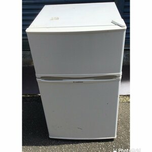 エスキュービズム　S-cubism WR-2090 2ドア　冷凍冷蔵庫　90L ホワイト　白　小型一人暮らし　2017年製