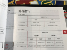 アルファロメオ147Ti2.0TS用/純正 取扱説明書一式 ケース付【2383-86843】_画像3