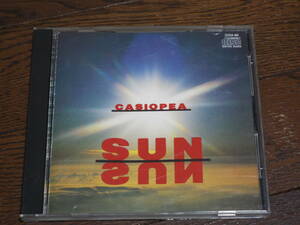 カシオペア／サン・サン◆ロック・テイストを取り入れた1986年発表のアルバム◆32XA90◆CASIOPEA／SUN SUN
