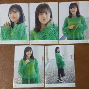 乃木坂46 柴田柚奈 マシンガンレイン アンダーver. Web限定 生写真 個別 5種コンプ
