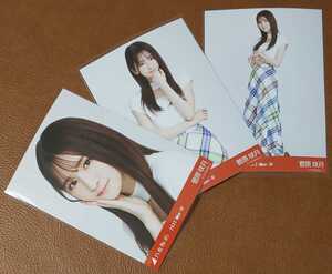 乃木坂46 菅原咲月 チョーカーデザイン Web限定 生写真 3種 2022.May-Ⅳ コンプ