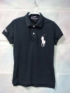  Ralph Lauren * polo-shirt with short sleeves black small size XS/TP