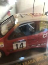 美品 ixo 1/43 シトロエン Citron Xsara WRC #14 Bugaiski Catalunya 2001 ミニカー 模型　完成品_画像5