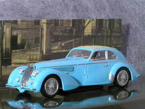 * 1/43 Alpha Romeo = 8C 2900 B Lungo 1938 / light blue = Alfa Romeo