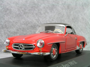 ● 1/43 メルセデス ベンツ 190SL 〓 ハードトップ / レッド 1955年 〓 Mercedes