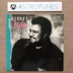 良盤 レア盤 ジョージ・デューク George Duke 1986年 LPレコード George Duke ドイツ盤 Dianne Reeves Byron Mille Paul Jackson Jr.