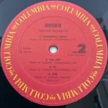 ROSKO / PRIVATE MOMENTS / LP レコード / US / FC40458 /_画像7