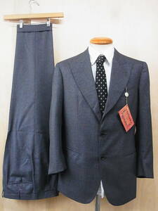 TS 極美品 SARTORIA CAMPAGNA ジャンニカンパーニャ 高級 メンズ シングルスーツ グレー サイズ46R