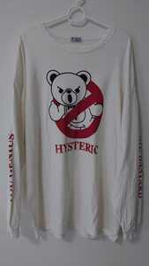 Hysteric Glamour HYSTERIC GLAMOUR long sleeve T shirt long T free shipping 