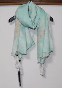 定価17000 新品 本物 KMRii Powder Storm Stole ストール 2001-ST02 F ケムリ 6167