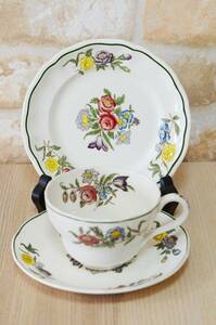 超レア美品☆　Spode　コープランド時代　Spring Time モーニングトリオ