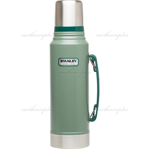 新品│送料無料│スタンレー クラッシック ステンレス真空ボトル 1L グリーン 旧ロゴ★STANLEY classic Bottle 1.0 1000ml