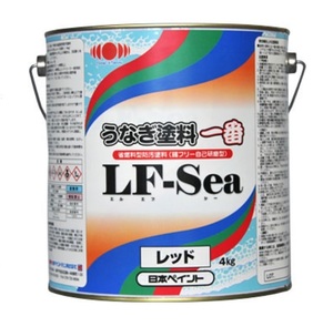 日本ペイント　うなぎ塗料一番　LF-SEA　赤　20kg　レッド　船底塗料　送料無料