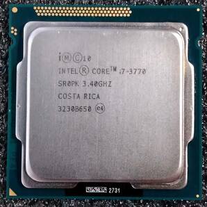 【中古】Intel Corei7 3770 LGA1155 Ivy Bridge