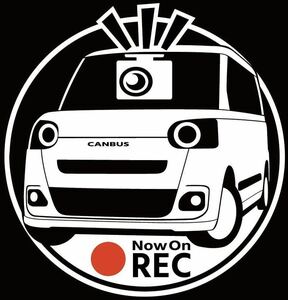  Daihatsu new model Move canvas do RaRe ko drive recorder sticker 