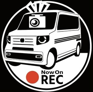 無料車種やカラー変更可能　ホンダ　nvan n-van エヌバン　ドラレコ　ドライブレコーダー　ステッカー　NISSAN SUZUKI TOYOTA