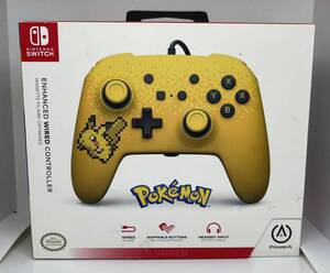 PowerA 有線コントローラー ニンテンドースイッチ ピカチュウ エディション ポケモン Nintendo Switch ニンテンドー スイッチ