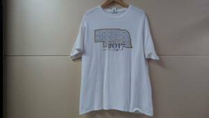 [60] GILDAN ギルダン クルーネック 半袖 ショートスリーブ フロントプリント Tシャツ メンズ アイボリー XL